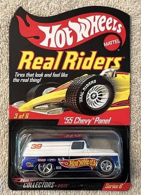 Hot Wheels 2006 Real Riders  55 Chevy Panel Series 6; 3 Of 6; 10035/11000
