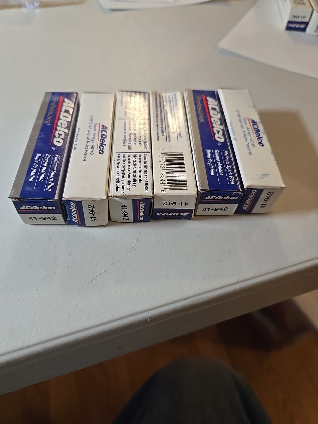 Spark Plug ACDelco 41-942 Lot Of 6