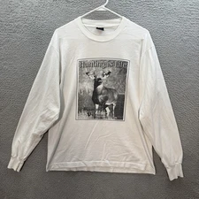 Vintage Screen Stars Best Shirt Adult Large White Single Stitch Nature 1990s