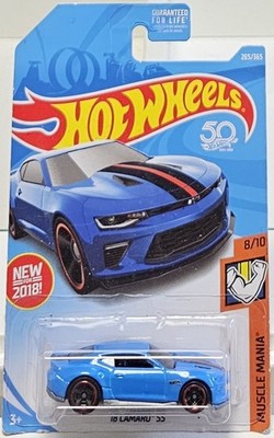 Hot Wheels 2018/265 - Muscle Mania 08/10 - '18 Camaro SS - 2nd Color /K18