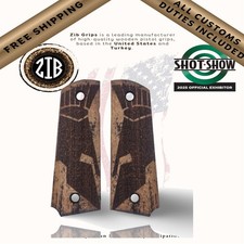 ZIB Grips 1911 Spartan Helmet Colt Kimber Taurus Springfield Ruger SR1911 Girsan