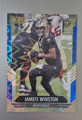 2021 Score - Jameis Winston #208 Blue Explosion /20