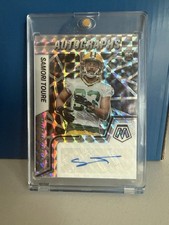 Samori Toure 2022 Panini Mosaic Silver Holo Prizm Rc Auto