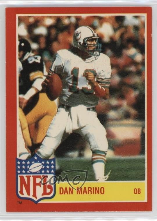 Dan Marino #6 1985 Topps Glossy NFL Stars