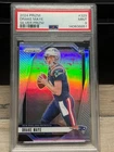Drake Maye 2024 Panini Prizm Silver Prizm  Rookie Card RC PSA 9 #329 Patriots