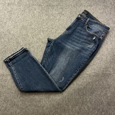 Judy Blue Slim Fit Jeans Women's Size 20W High Waist Stretch Distressed Denim