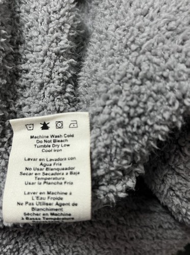 UGG Judith Long Hooded Sherpa Cardigan Pullover Gr. S/ XS in Driftwood Gray - Bild 6 von 6