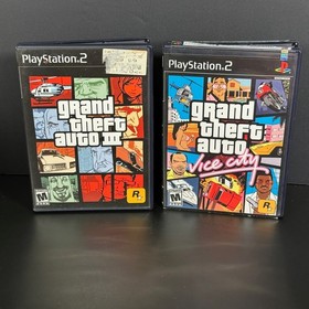 Playstation 2 FAT PS2 Console w GTA III Vice City DDRmax Dance Dance Revolution