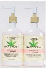 My Beauty Spot Hemp Seed Oil Rosehip Hand Wash, 16.3 oz Pack of 2