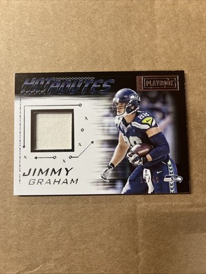 2016 Panini Playbook - Hot Routes Jimmy Graham #31 /49 (MEM) NFL Football Card