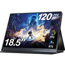 UPERFECT 18,5 Zoll FHD 120Hz Gaming Bildschirm Tragbarer Monitor USB-C Monitor