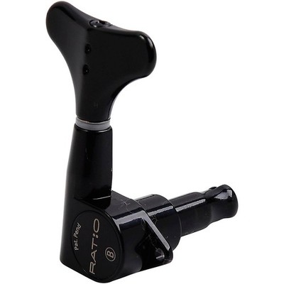 Graph Tech Ratio 4InLine Bass YStyle Button Black 4 String