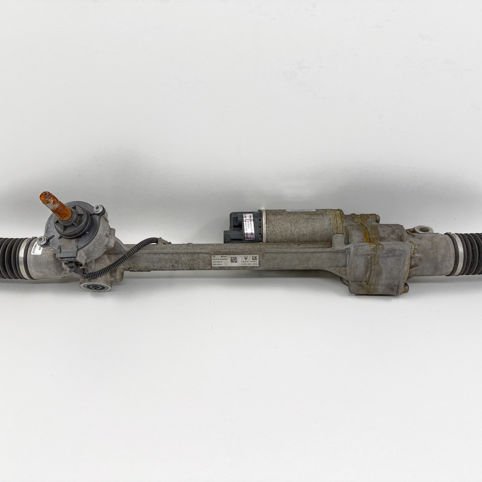 18-24 Maserati Ghibli Electronic Steering Gear Box Rack And Pinion 670105631 OEM
