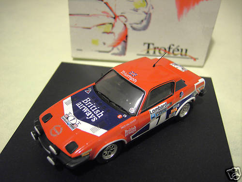 TRIUMPH TR7 RAC RALLY 1978 # 7 RALLYE 1/43 TROFEU 2003 voiture miniature collect - Picture 1 of 1
