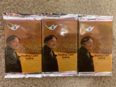 THREE (3) DUNE CCG JUDGE OF THE CHANGE CHAPTER 2 SEALED BOOSTER PACKS