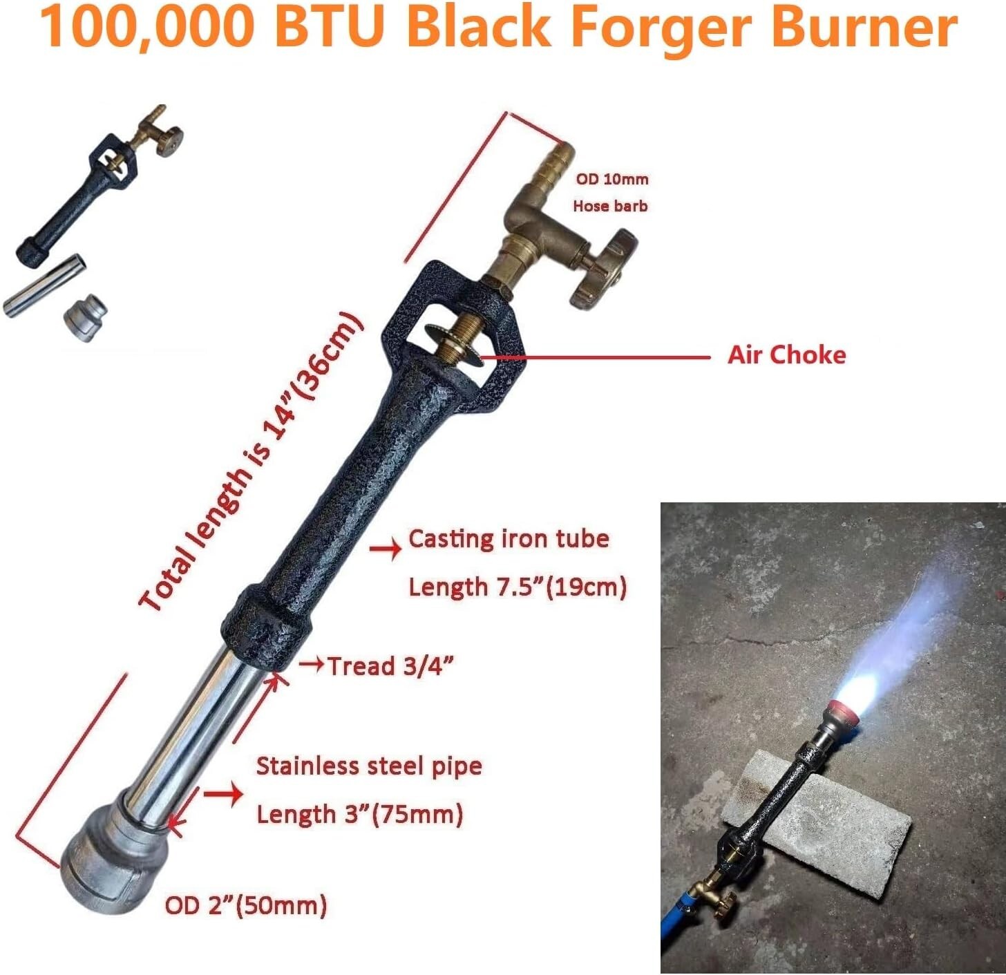 Metal Melting Furnace, 12 Kg Propane Melting Furnace