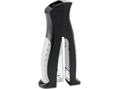 Business Source Stand Up Stapler Full Strip 20 Sht/210 Cap. Black/Gray 65646