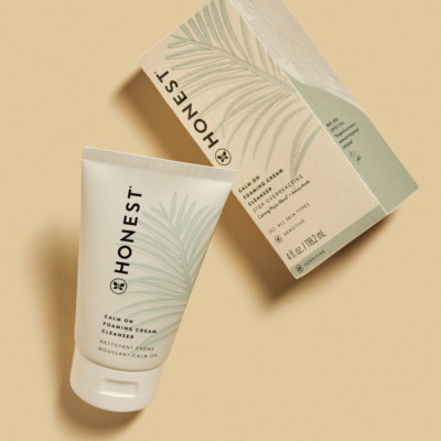Honest Beauty Sensitive Skin Calming Cream Cleanser 4 Oz