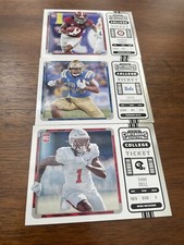 2023 Panini Contenders College Ticket Rookie Football Card Lot - Gibbs, Dell