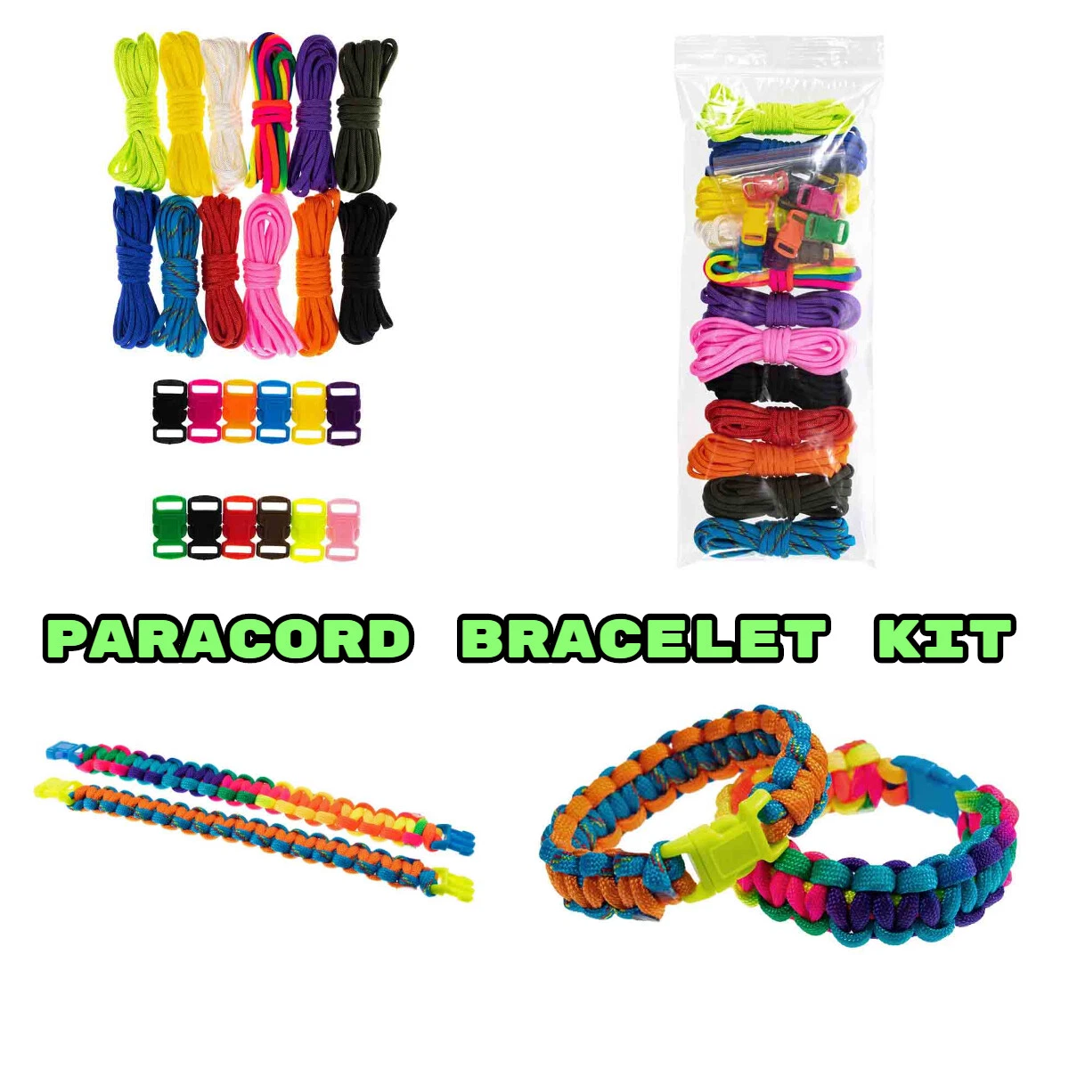 Creativity for Kids Paracord Kit - Paracord Writstbands