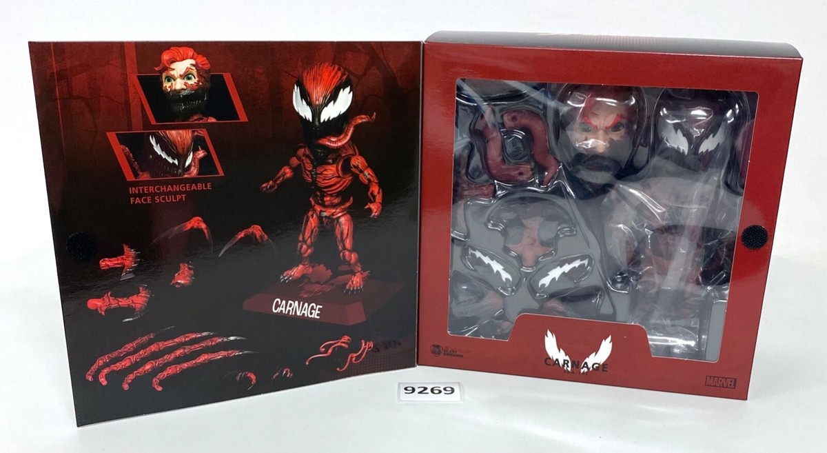 Marvel Comics Beast Kingdom CARNAGE EAA-143 Egg Attack Figure | eBay