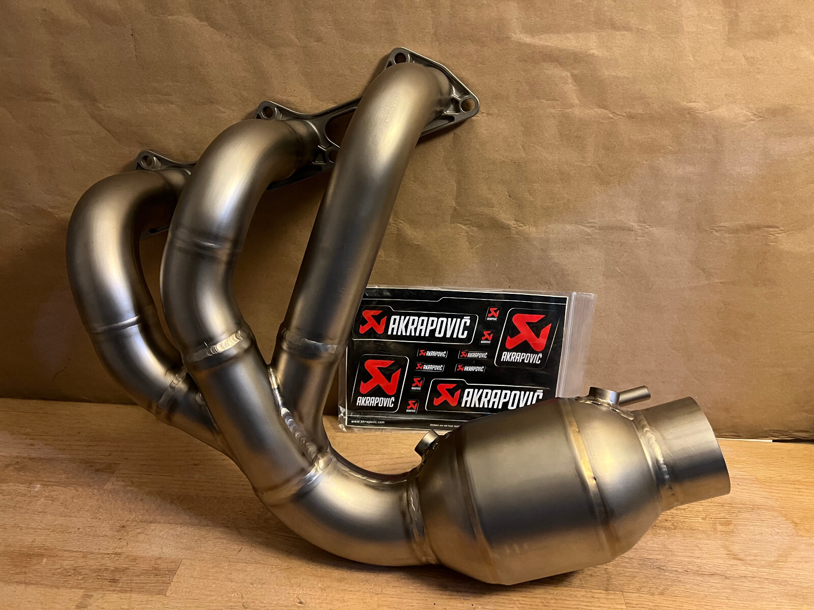 Porsche 911 GT3 2007 Exhaust manifold P/N MPO997GGT3FL1