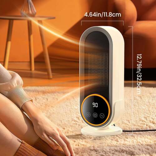 1200W Adjustable Portable Table Electric Space Heater for Indoor Large Room