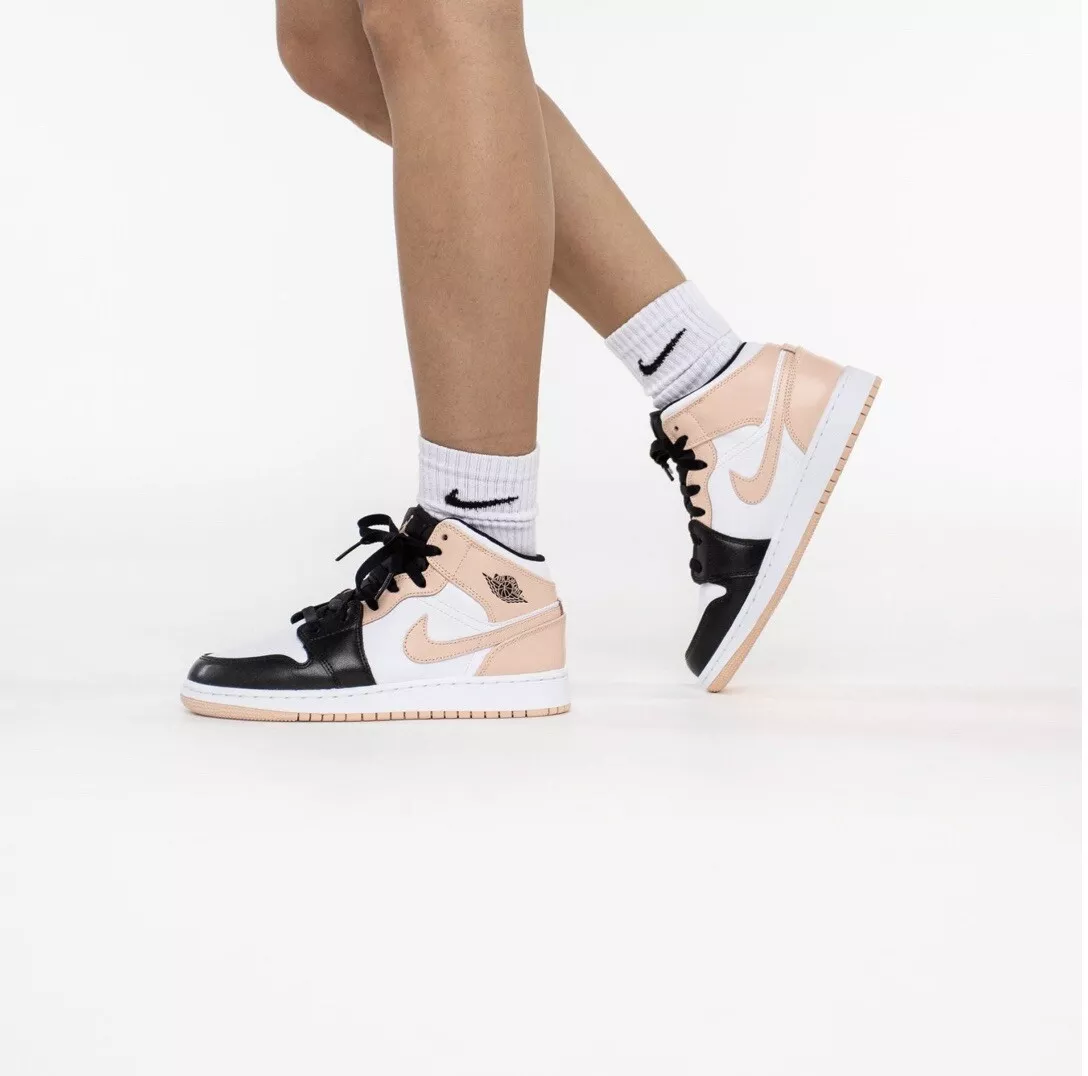 Air Jordan 1 Mid Crimson Tint GS Size 4.5Y Women&#039;s Sz 6 : | eBay