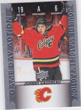 19/20 TIM HORTONS...JOHNNY GAUDREAU...GAME DAY ACTION...# HGD-6...FLAMES