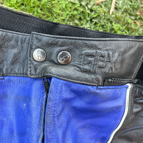 Joe Rocket Genuine Leather Motorcycle Racing Trousers Size 44 - Picture 5 of 8