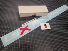 LSX Performance Windshield Banner 3" x 36" LS1 LS6 LS2 LS3 LS7 Stickers Color: