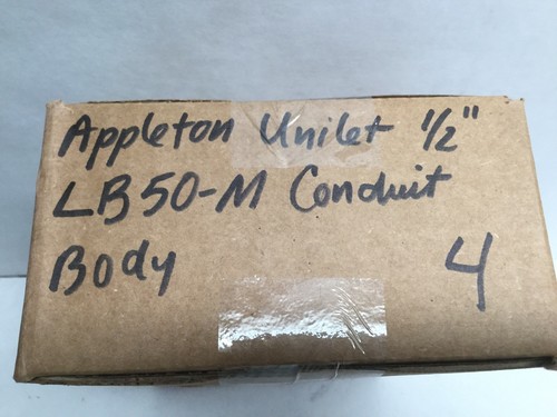 Appleton Unilet 1/2" LB50-M Leitungskörper (4 Stück) - Bild 4 von 4