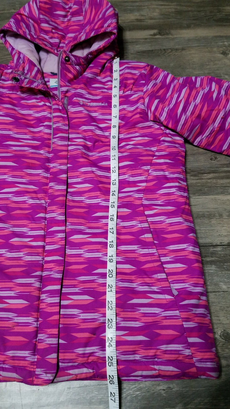 Columbia Sportswear Kids Puffer Coat Hooded Winter Wear Youth Girls Size Large L image 6