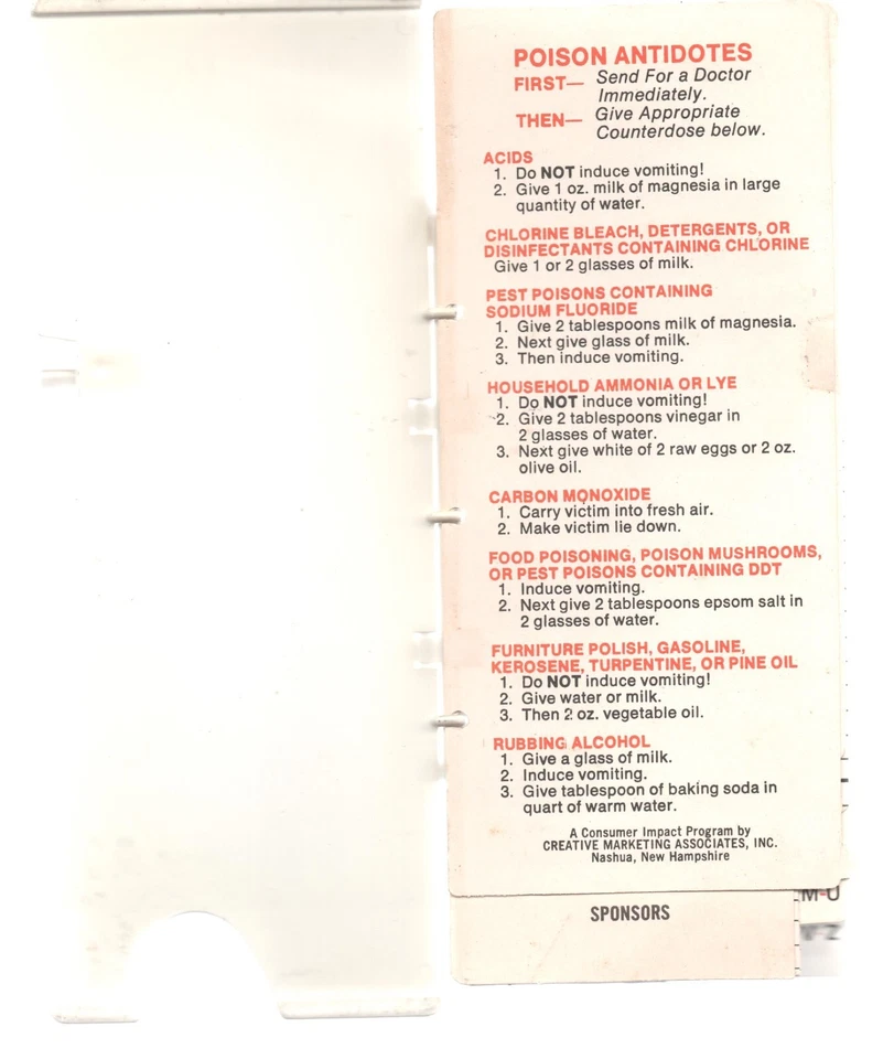 Personal Directory for Rotary Phones 1973 CallDex Ellsworth Maine Unused Vintage - Image 4 of 4