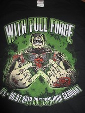 WITH FULL FORCE 04-06.07.2014 GERMANY (LG) T-Shirt ROIB ZOMBIE VOLBEAT