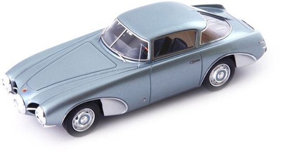 Autocult 1:43 Maßstab Abarth 1500 Biposto silber metallic