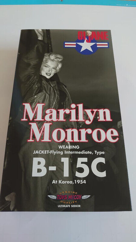 Marilyn Monroe B-15 Figure GI JANE TOYS McCOY Wearing Jacket Marilyn Monroe B-15 Figure GI JANE TOYS McCOY Wearing Jacket