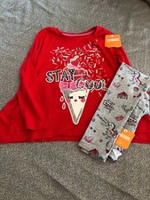 NWT Gymboree girl SPRING red ice cream Valentine STAY COOL 2-piece SET 5 6 TWINS