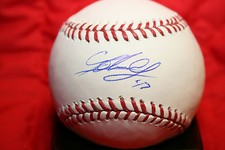 JOHNNY CUETO AUTOGRAPHED AUTO SIGNED MAJOR LEAGUE BASEBALL OML REDS GIANTS COA