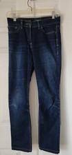 M S Marks  Spencer Jeans Women 8 UK 4 US/6 US  Straight Mid Rise Medium Wash