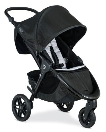 Britax B-Free 3 Single Stroller in Clean Comfort Shimmer New Free Shipping! - 第 1/10 張圖片