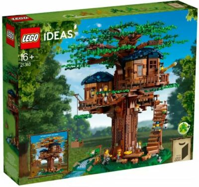 LEGO IDEAS 21318 Baumhaus 3036 Teile Herbst und Sommer Laub TREE HOUSE