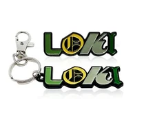 Official Marvel's LOKI LOGO, Disney+ Exclusive LOKI LOGO - 2 cm x 5.75 cm