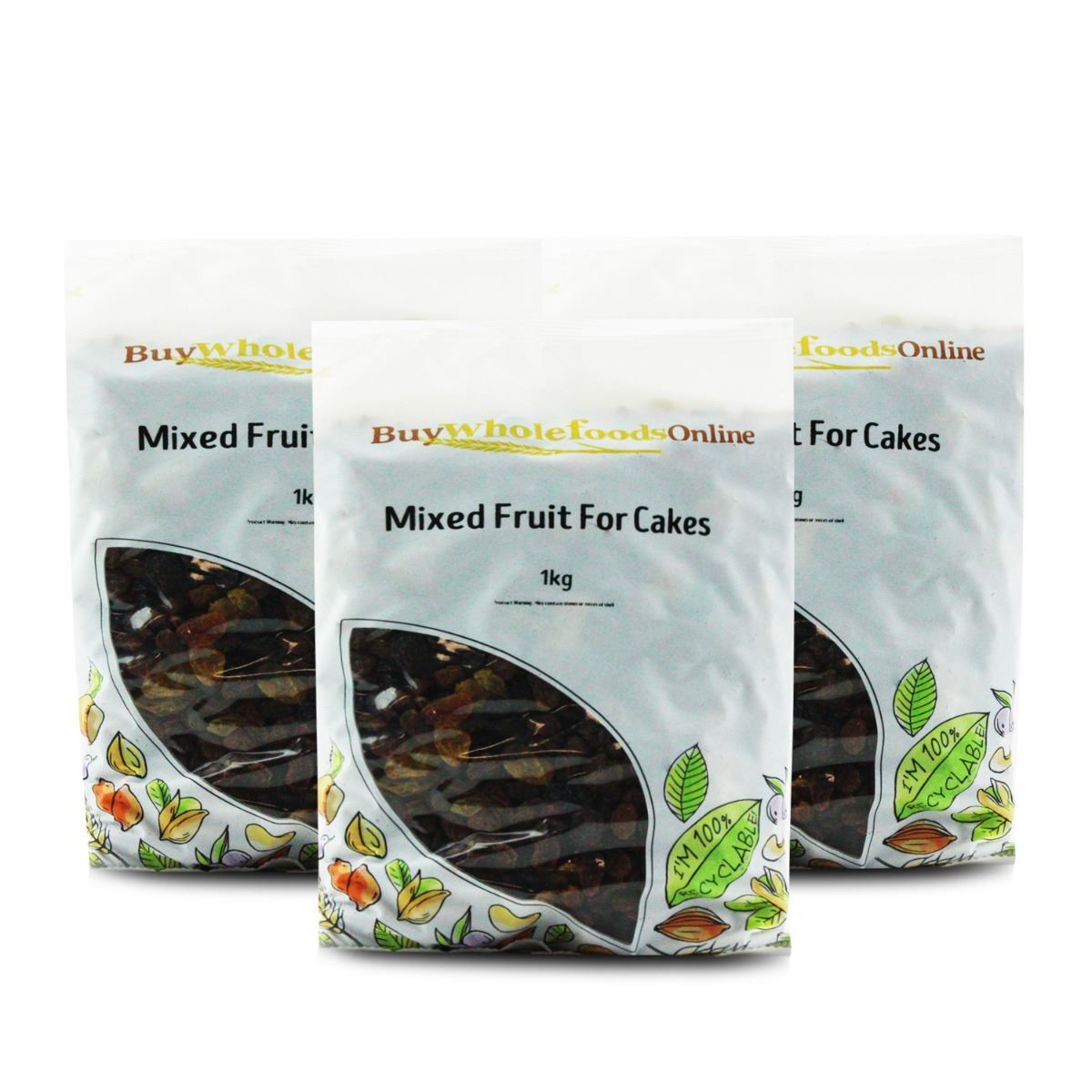 Mixed Fruit For Cakes 3kg | BWFO | Free UK Mainland P&P