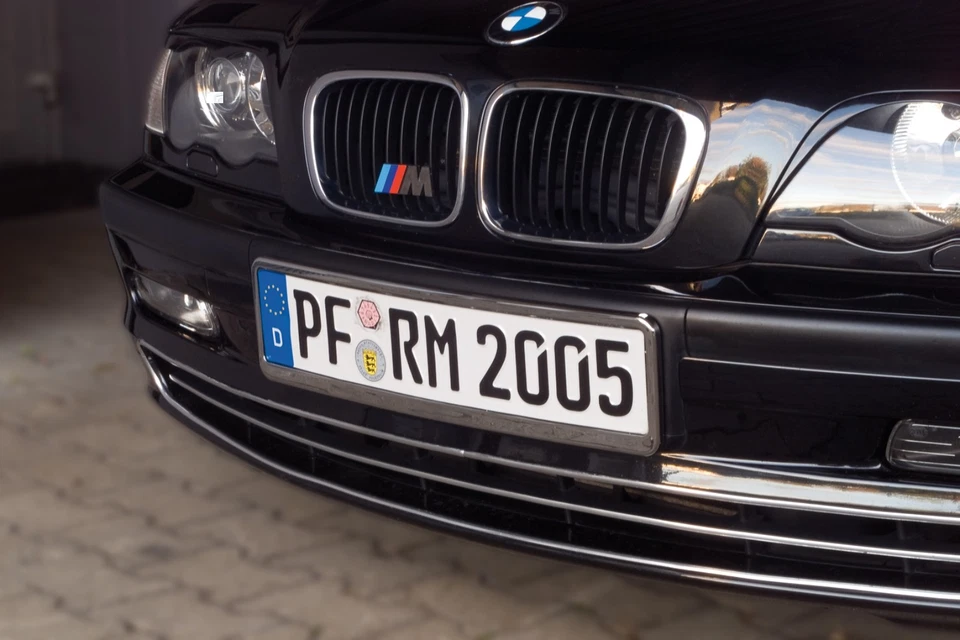 RICHTER 2 Stück Chrom Kennzeichenhalter Schildhalter Nummernschildhalter von HR - Bild 2 von 4