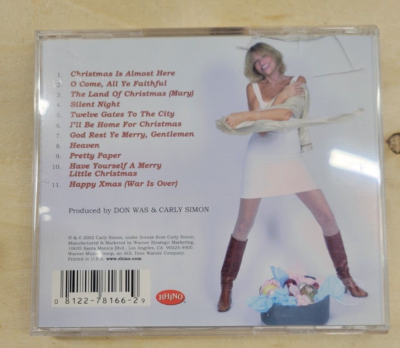 CARLY SIMON CHRISTMAS IS ALMOST HERE CD 81227816629| eBay