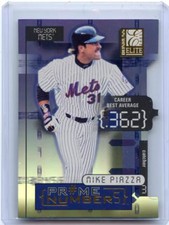 2001 DONRUSS ELITE #PN-6A MIKE PIAZZA 