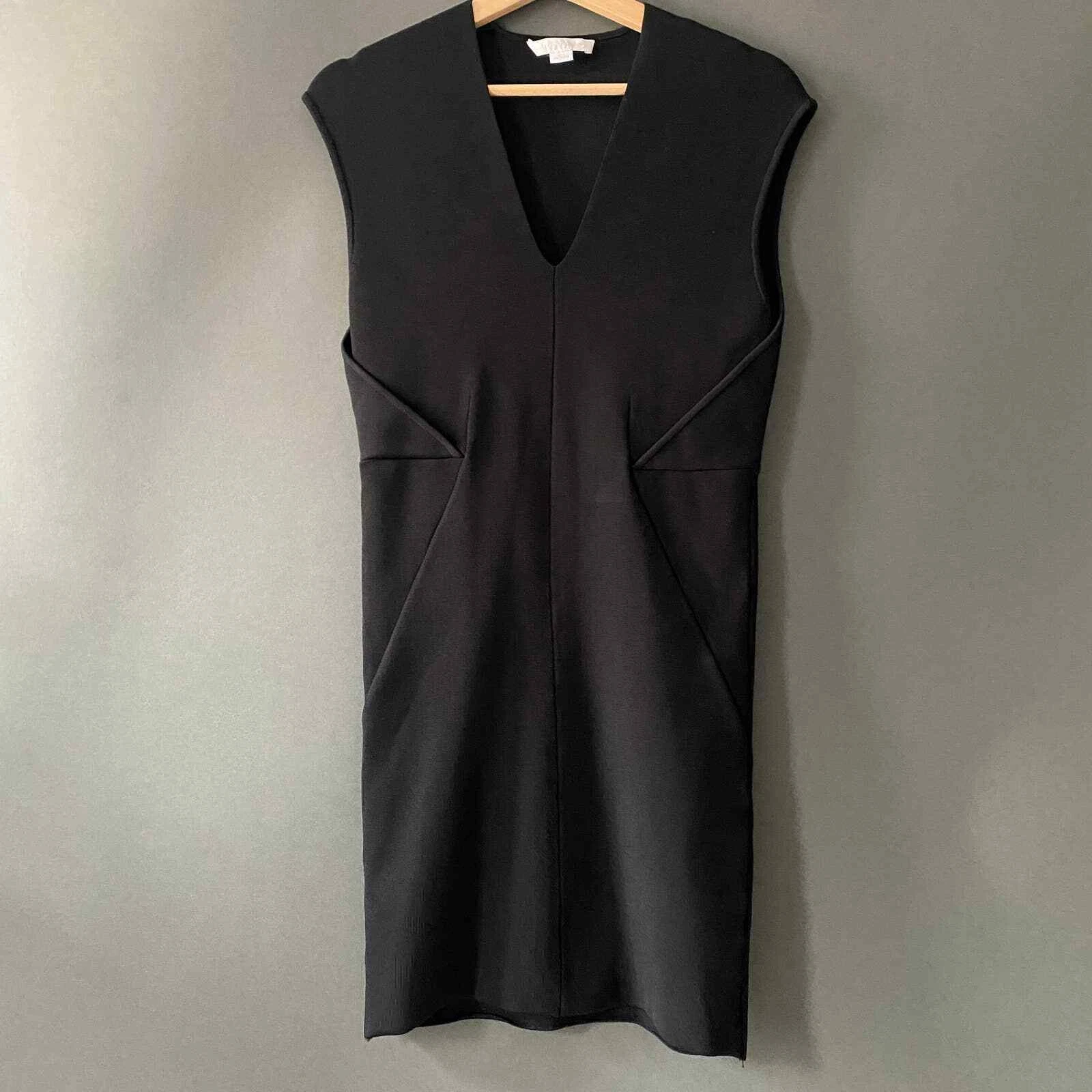 Alexander Wang mini abito nero scollo a V body con tg. Grande
