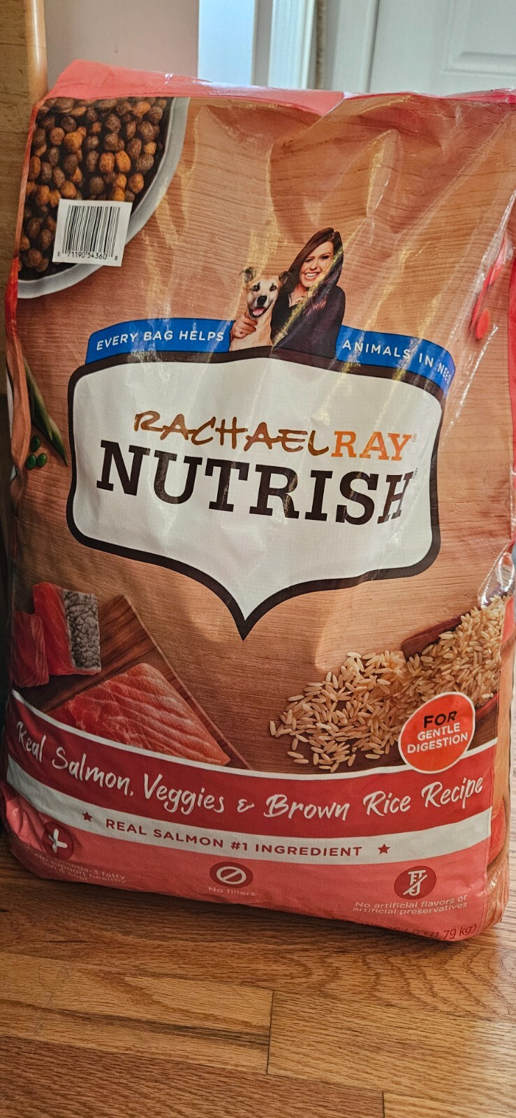 Rachael Ray  Salmon Dry Dog Food, 26 Pound Bag