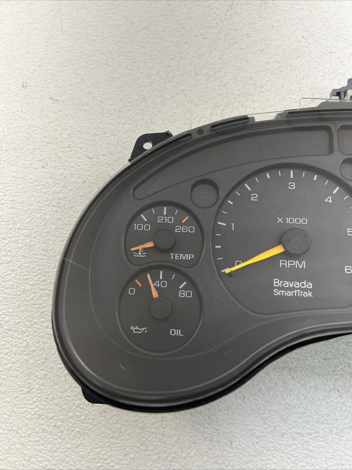 Oldsmobile Bravada 1998 instrumento velocímetro medidor grupo millas desconocido fabricante de equipos originales Foto 2 de 4